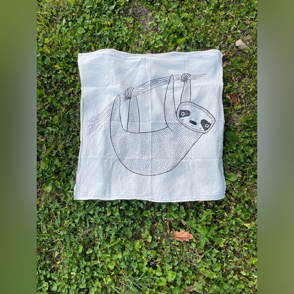 Gingiber Sloth Tea Towel - Picture 1 of 7